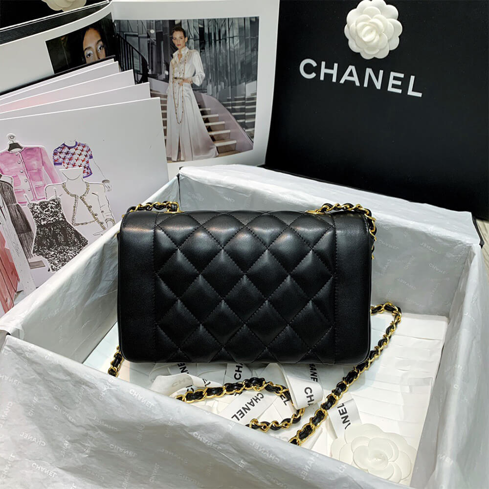 Ch**el vintage small diana flap bag