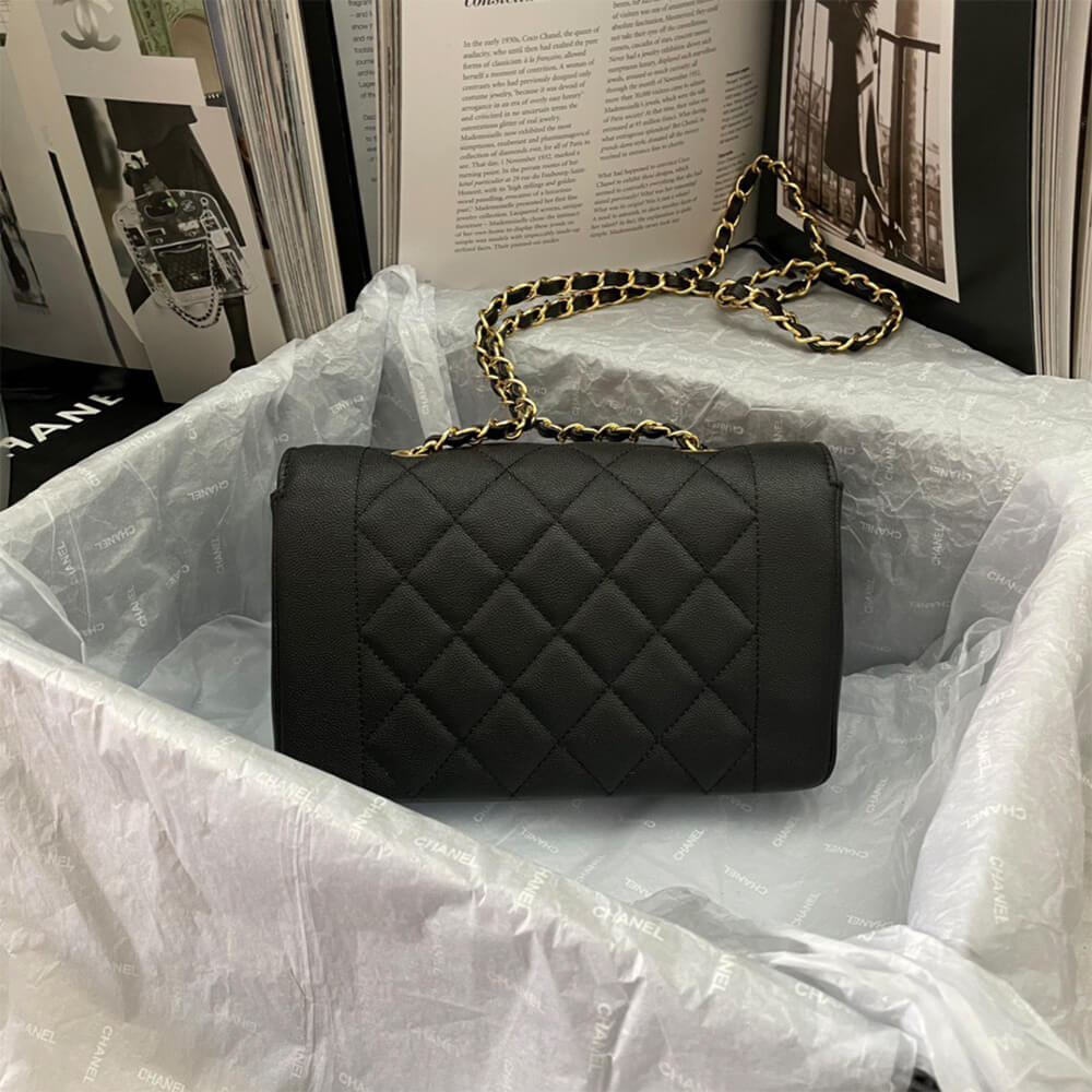 Ch**el vintage small diana flap bag