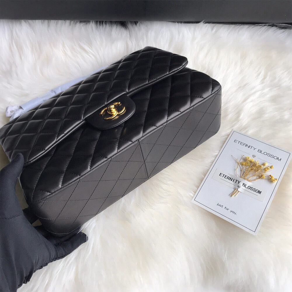 Ch**el classic double flap jumbo