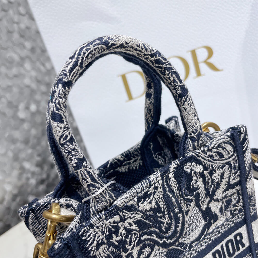 mini D10r book tote phone bag