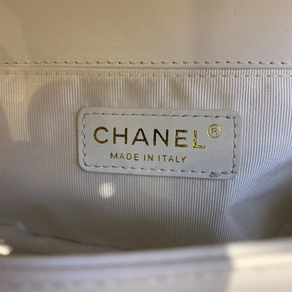 chevron boy Ch**el handbag