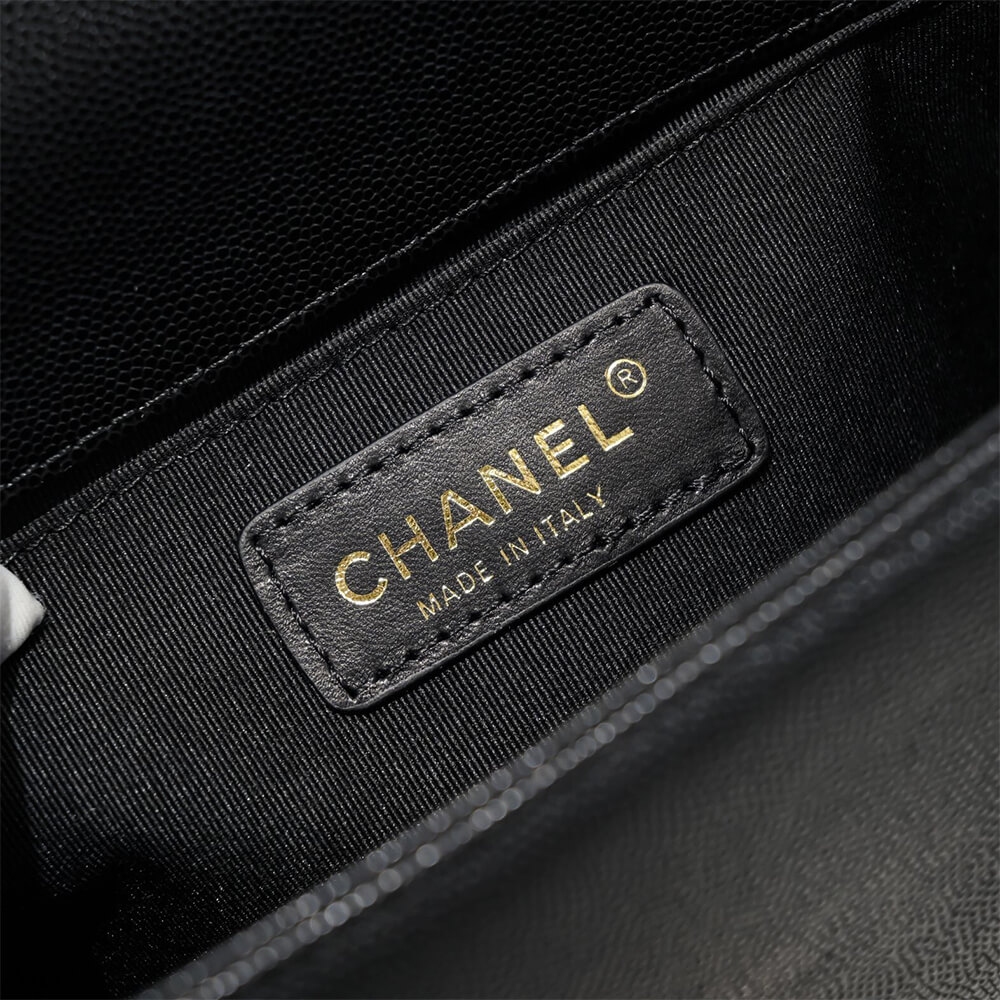 chevron caviar boy Ch**el handbag