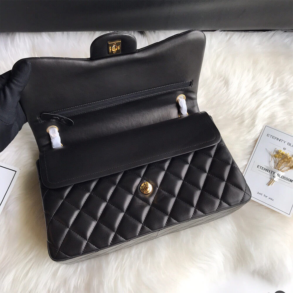 Ch**el classic double flap jumbo