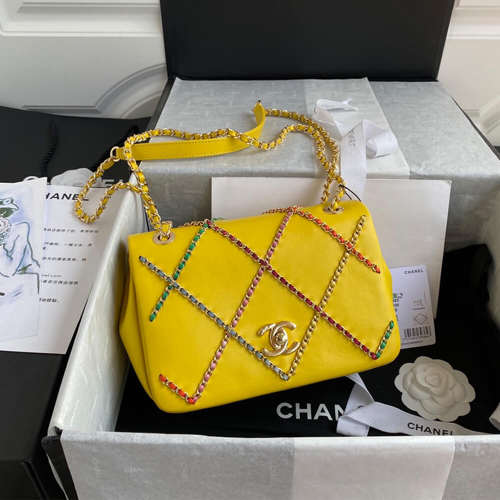 Ch*el flap bag