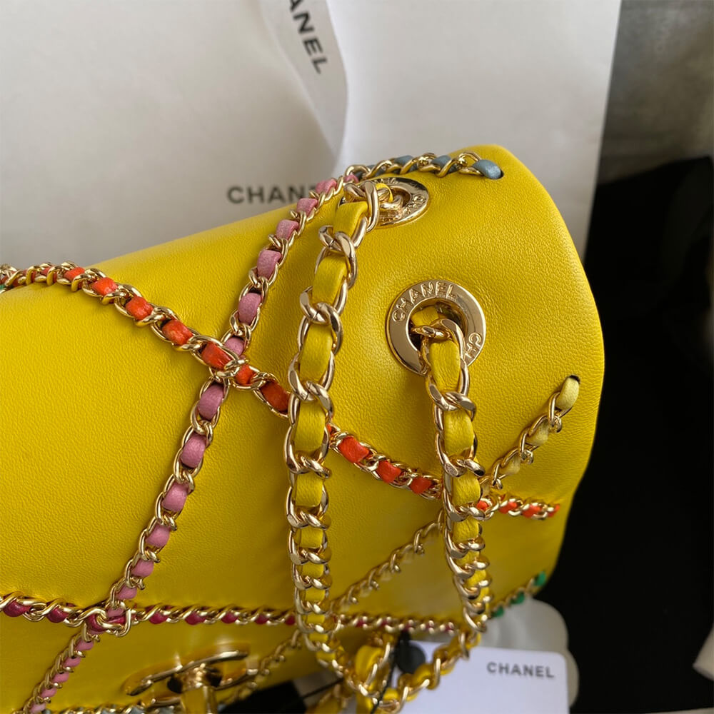 Ch*el flap bag