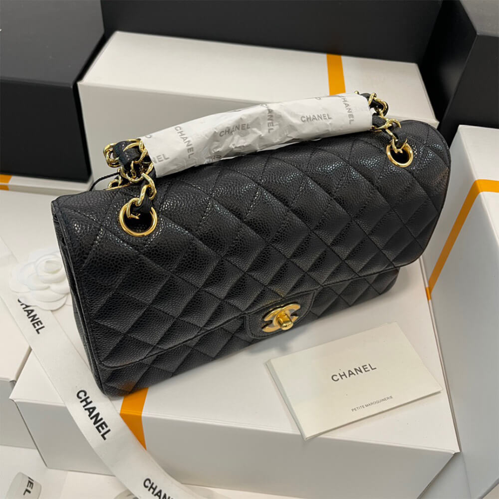 Ch**el classic flap handbag(high-end grade)