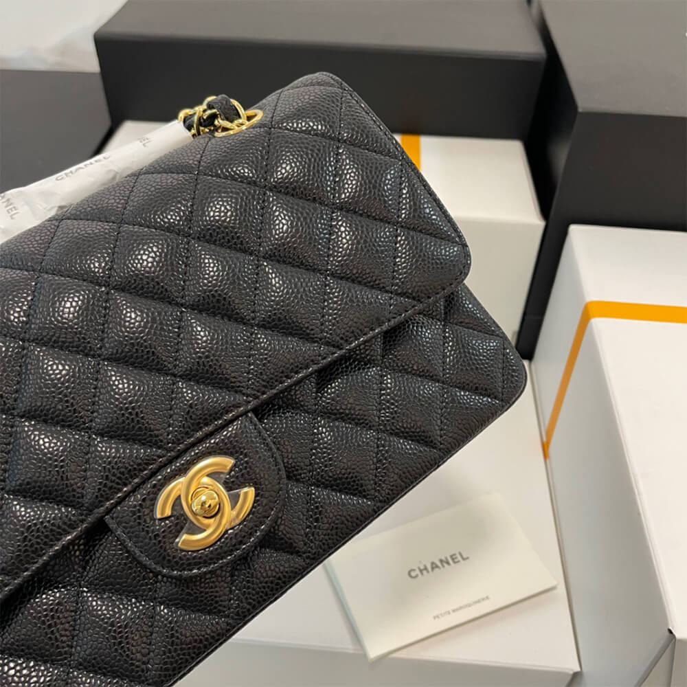 Ch**el classic flap handbag(high-end grade)