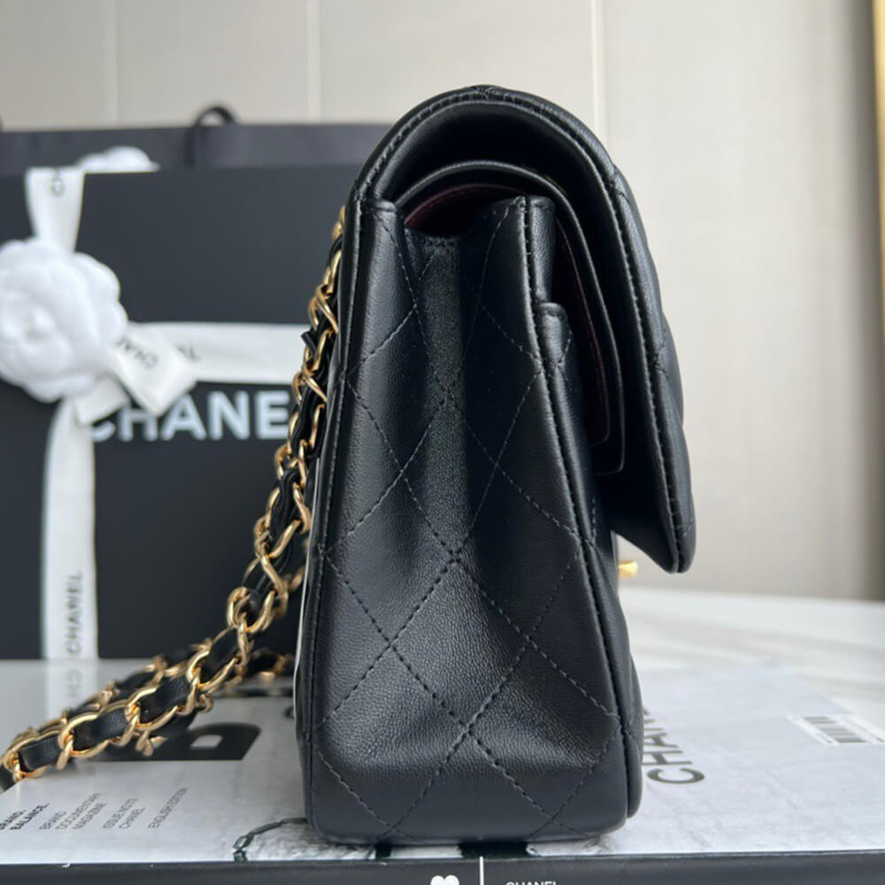 Ch**el classic flap handbag(high-end grade)