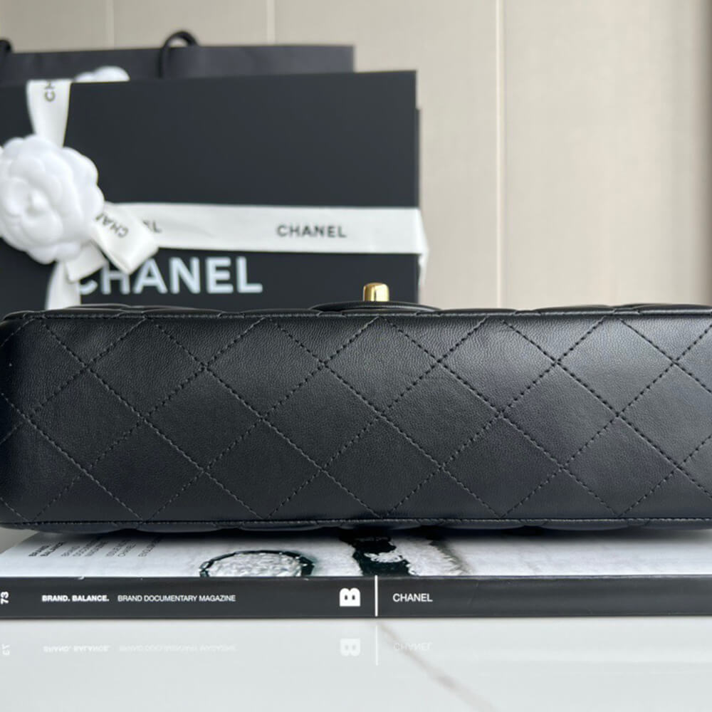 Ch**el classic flap handbag(high-end grade)