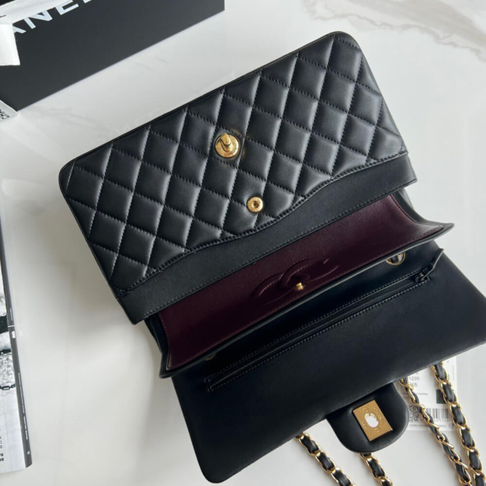 Ch**el classic flap handbag(high-end grade)