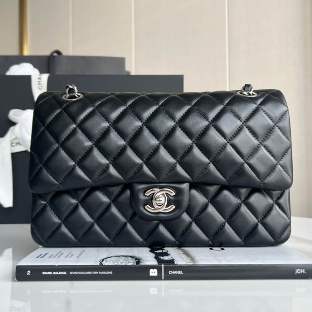 Ch**el classic flap handbag(high-end grade)