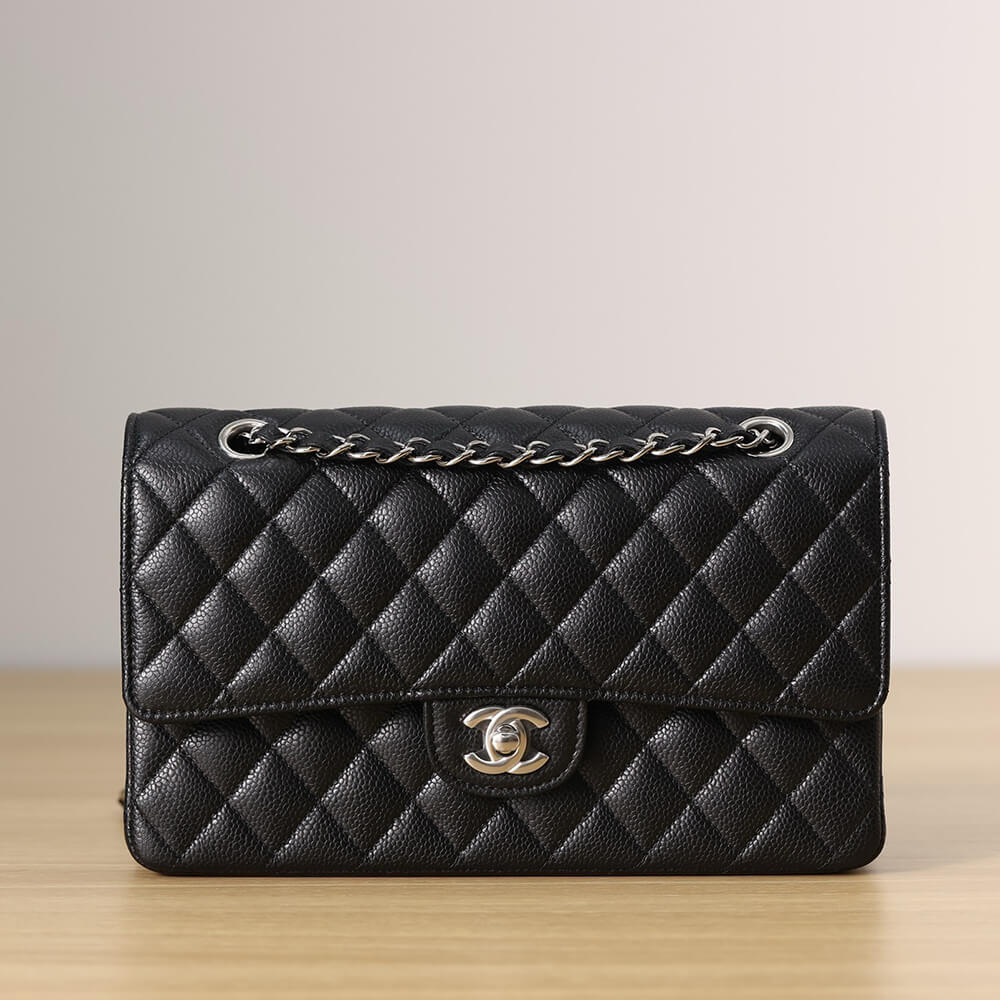 Ch**el classic flap handbag(tax-free grade)