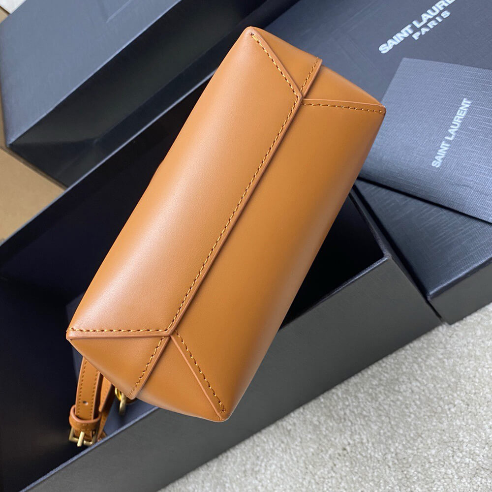 mini toy shopping Sa1nt Lau*nt in box leather