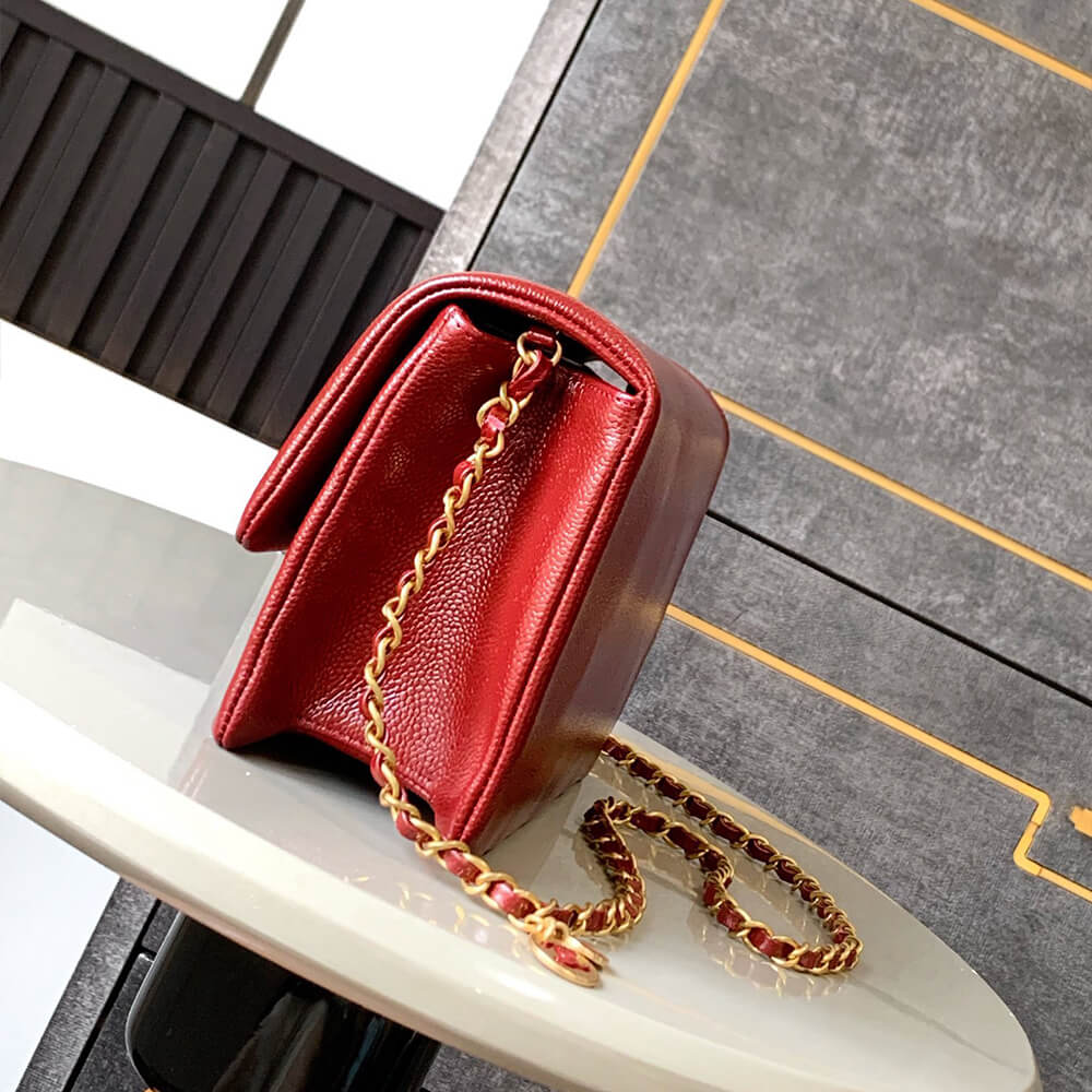 Ch**el small flap bag(high-end grade)