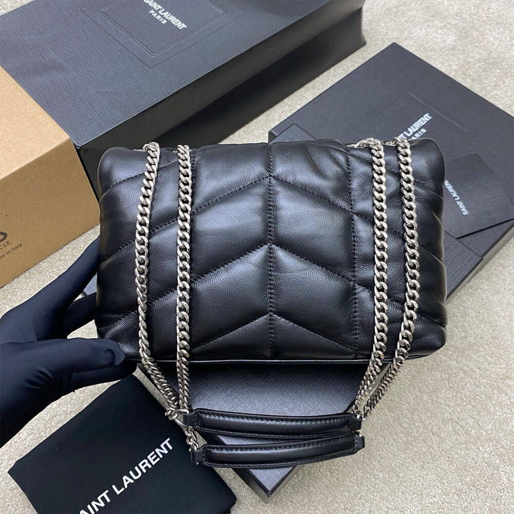 Y51 toy puffer in lambskin