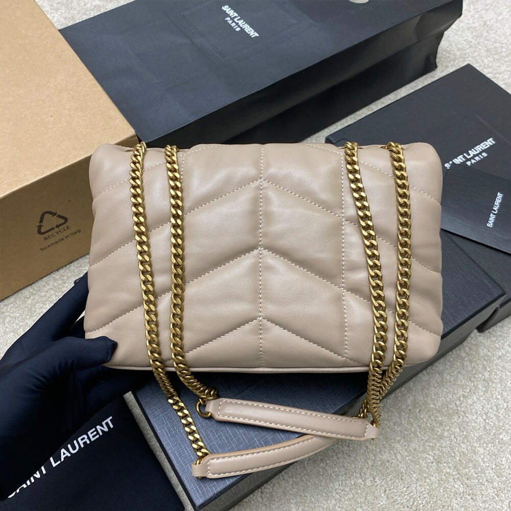 Y51 toy puffer in lambskin