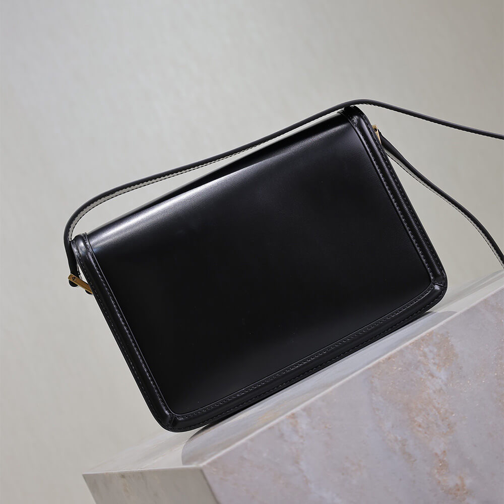 y51 solferino medium satchel in box Sa1nt Lau*nt(high-end grade)
