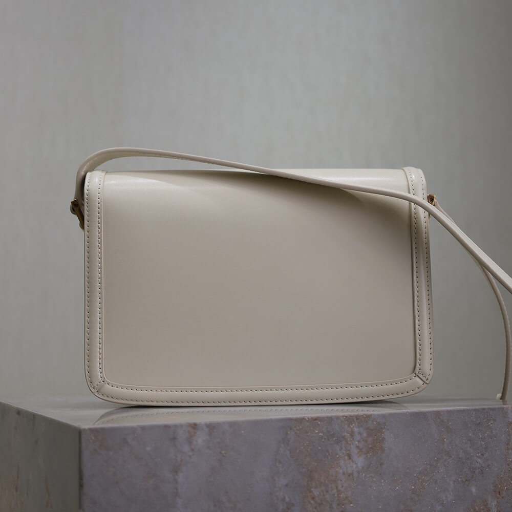 y51 solferino medium satchel in box Sa1nt Lau*nt(high-end grade)