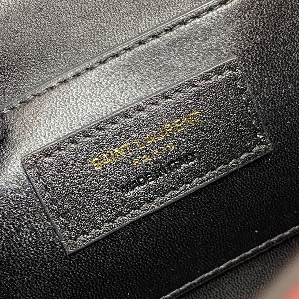 y51 solferino medium satchel in box Sa1nt Lau*nt(high-end grade)