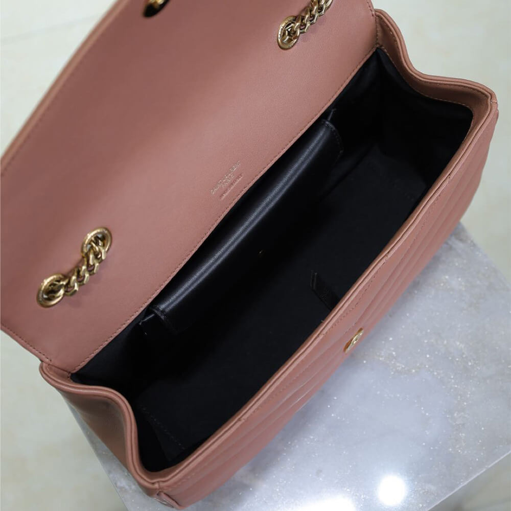 Y51 loulou medium in matelasse lambskin