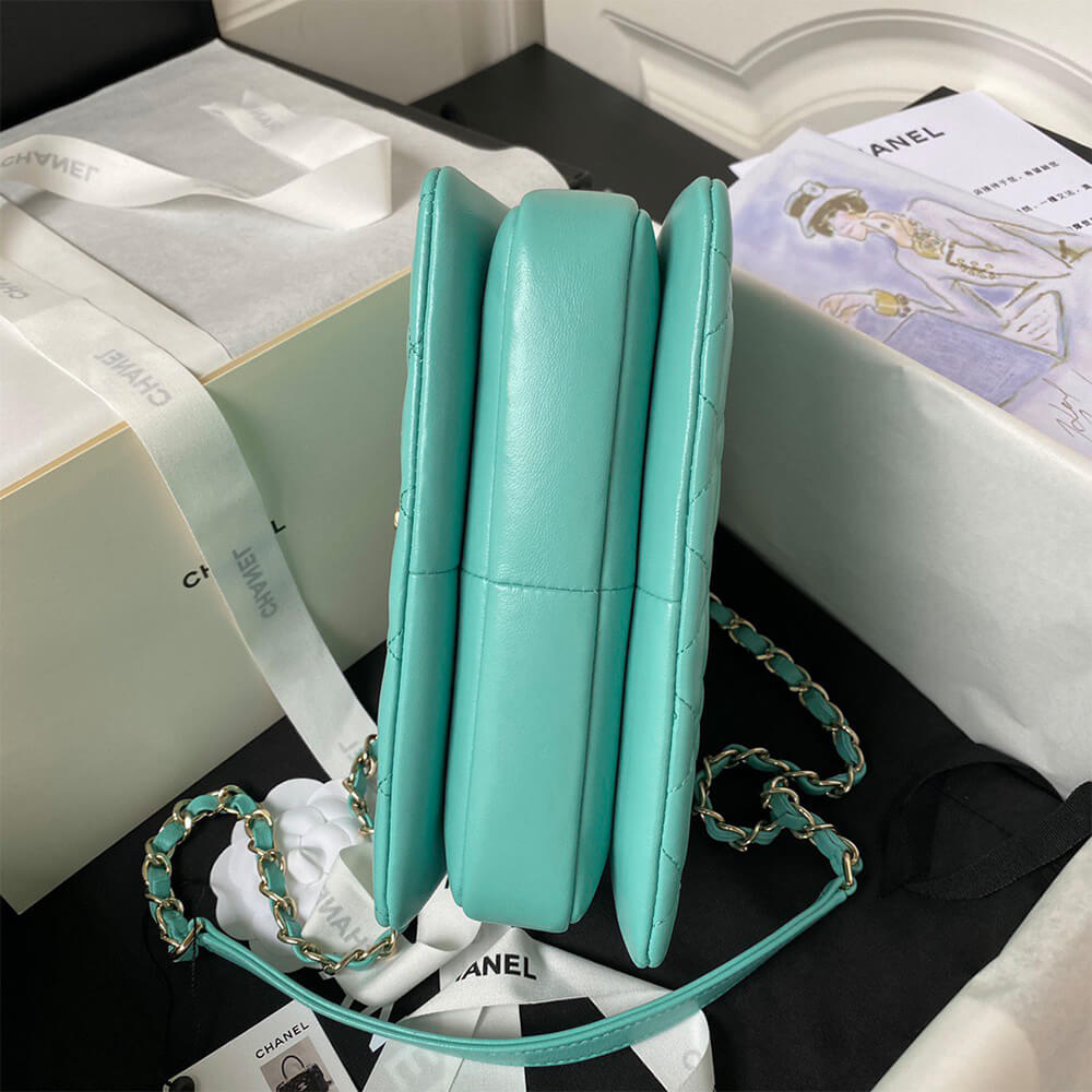 Ch**el mini flap bag with top handle(high-end grade)