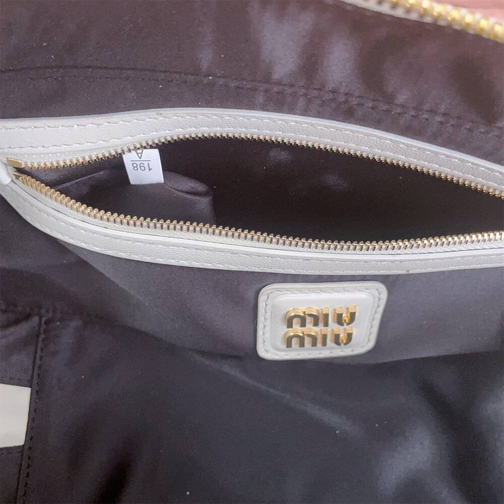 M1um1u large arcadie matelasse nappa bag(high-end grade)