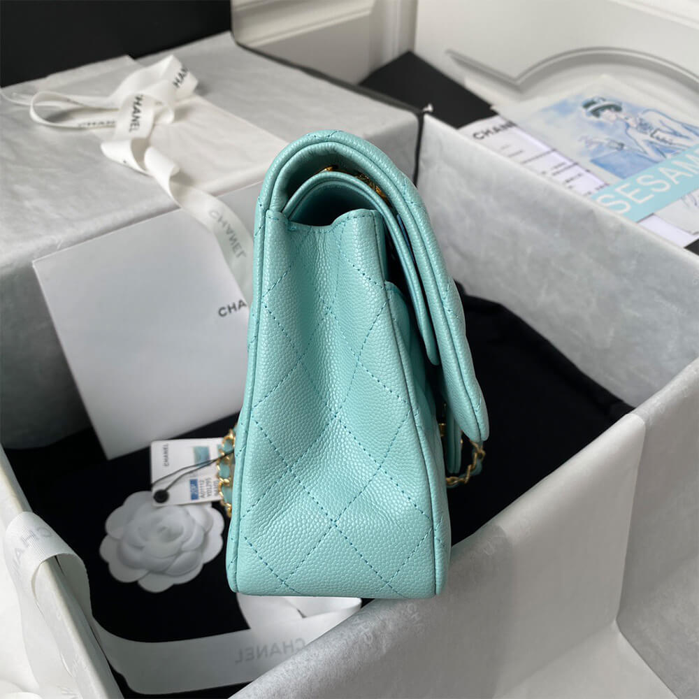 Ch**el classic flap handbag(high-end grade)
