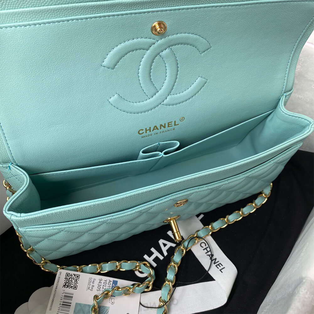 Ch**el classic flap handbag(high-end grade)