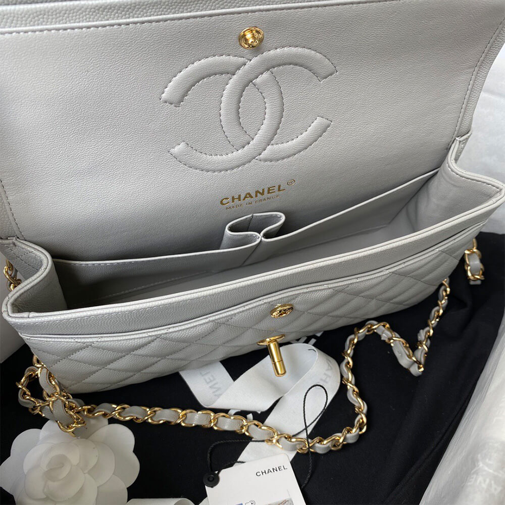 Ch**el classic flap handbag(high-end grade)