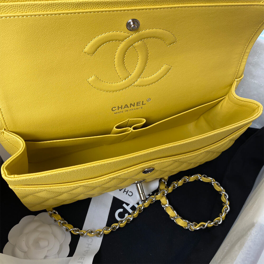 Ch**el classic flap handbag(high-end grade)