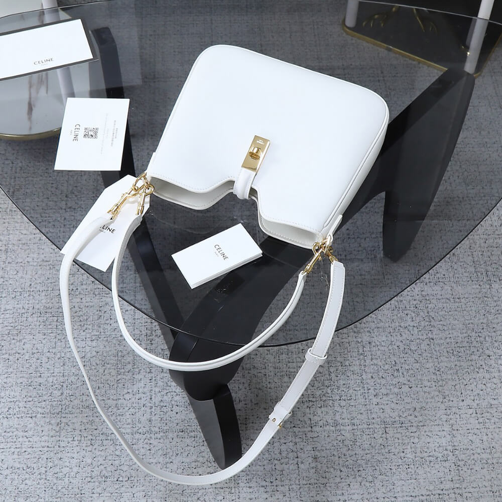 Ce1i*e small camille 16 soft bag in smooth calfskin(high-end grade)