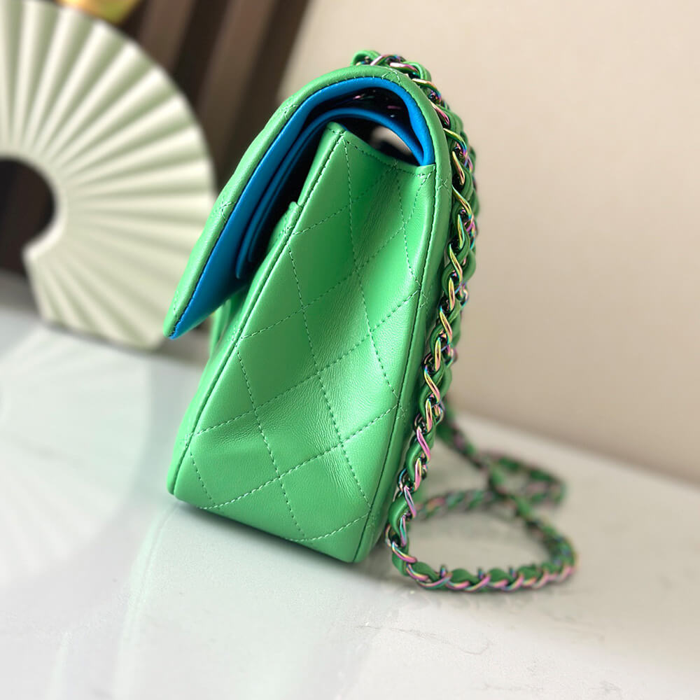 Ch**el classic flap handbag(high-end grade)