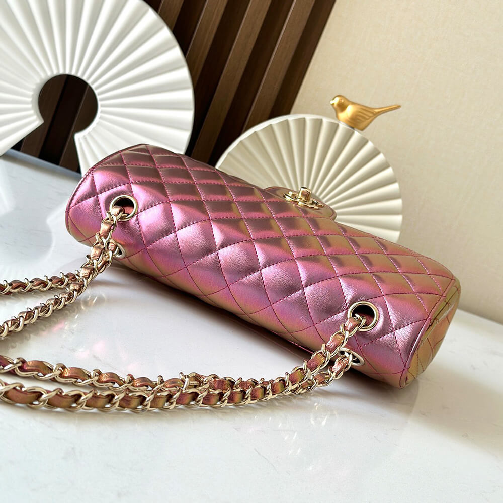 Ch**el classic flap handbag(high-end grade)