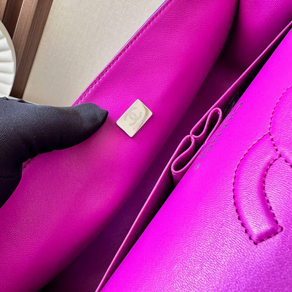 Ch**el classic flap handbag(high-end grade)