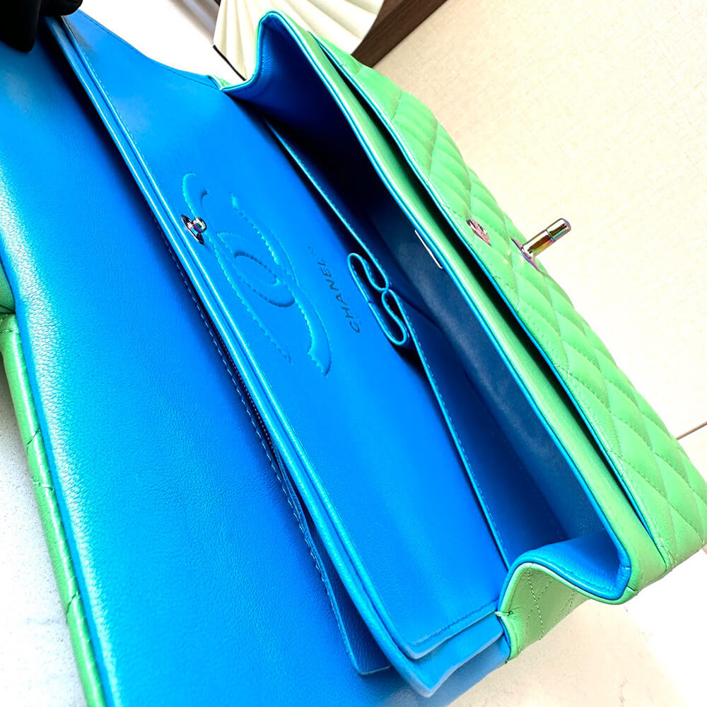 Ch**el classic flap handbag(high-end grade)