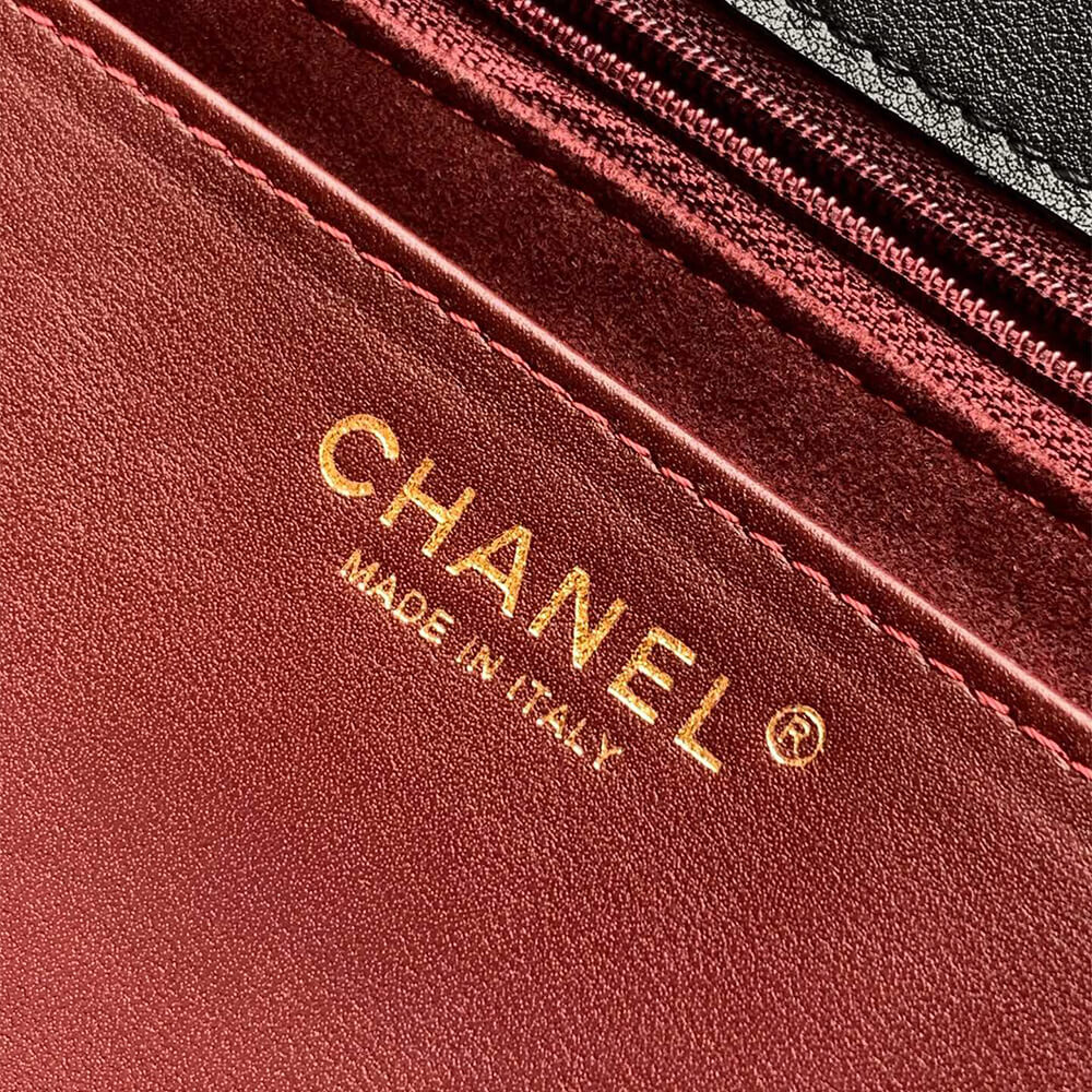 Ch**el maxi flap bag with top handle(high-end grade)