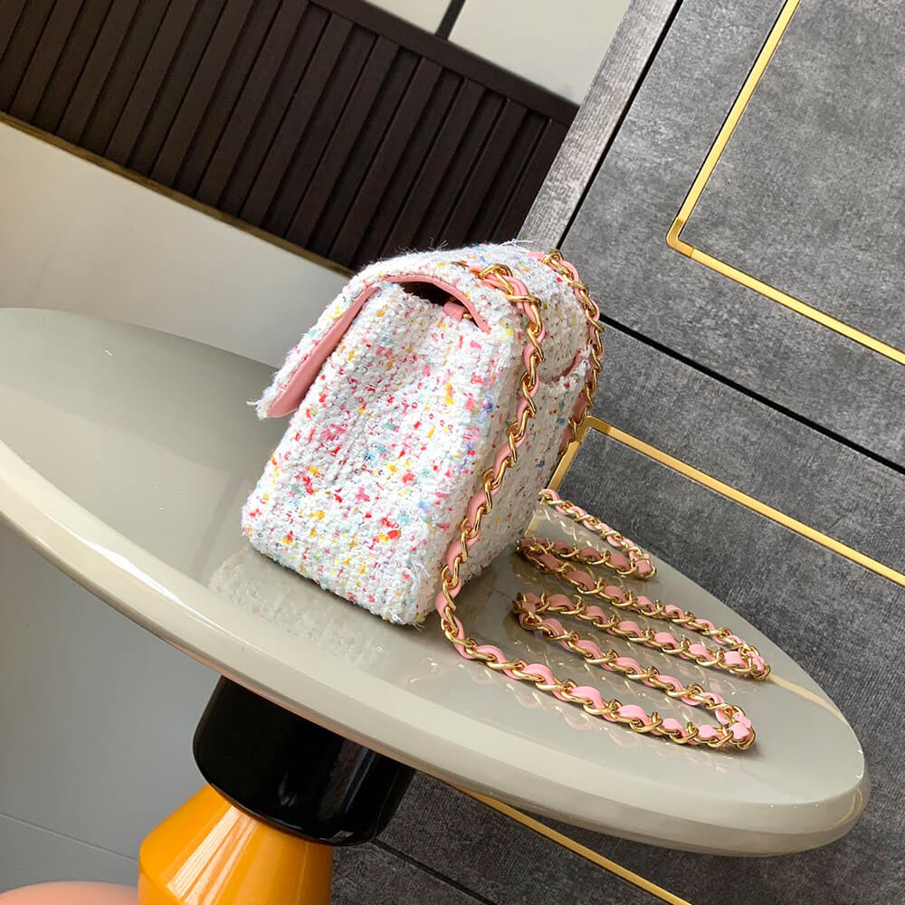 Ch**el mini classic handbag(high-end grade)