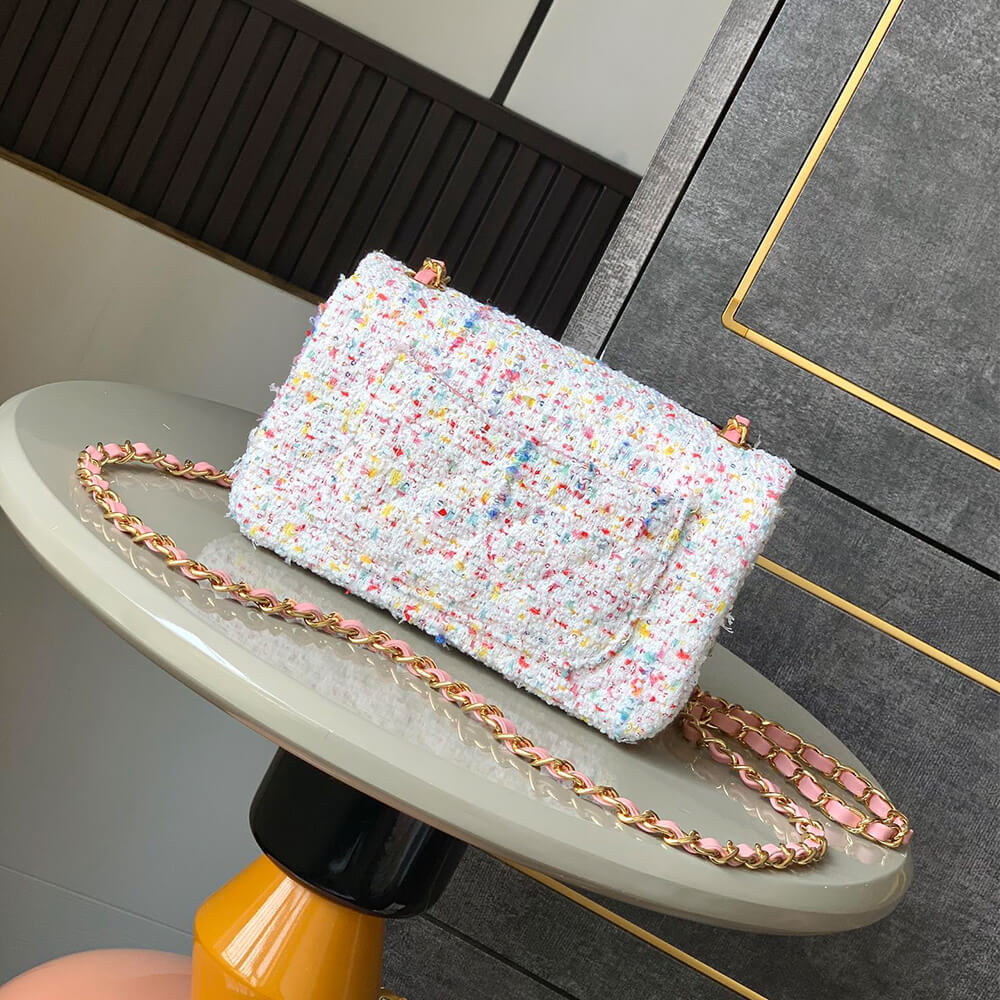 Ch**el mini classic handbag(high-end grade)