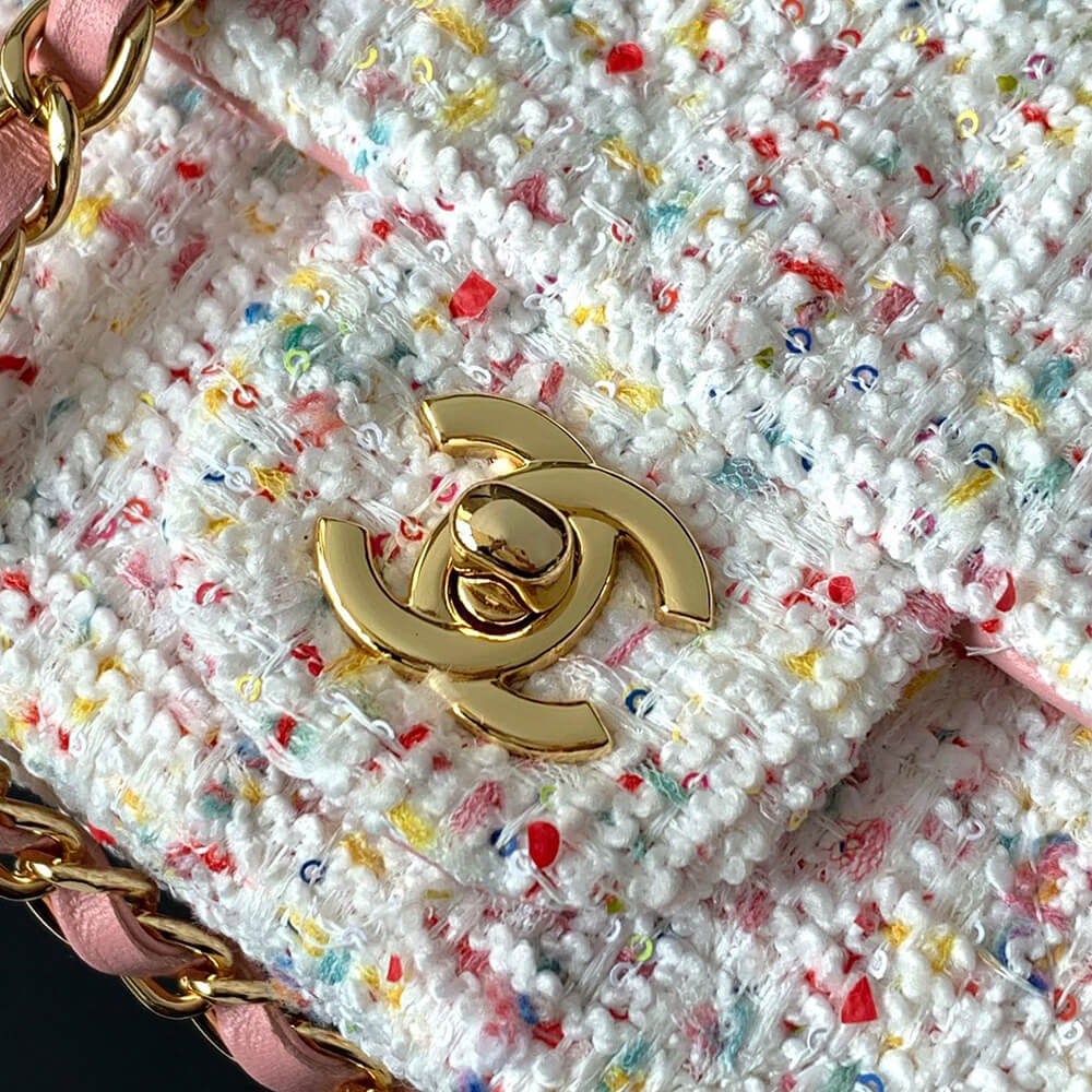 Ch**el mini classic handbag(high-end grade)